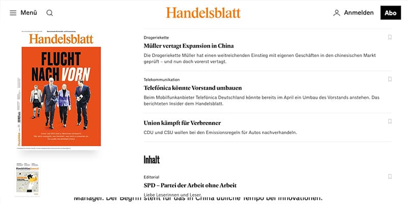 WIDER CEO Interviewed by Handelsblatt: Redefining German Brand Success via "China Speed" gallery image 1